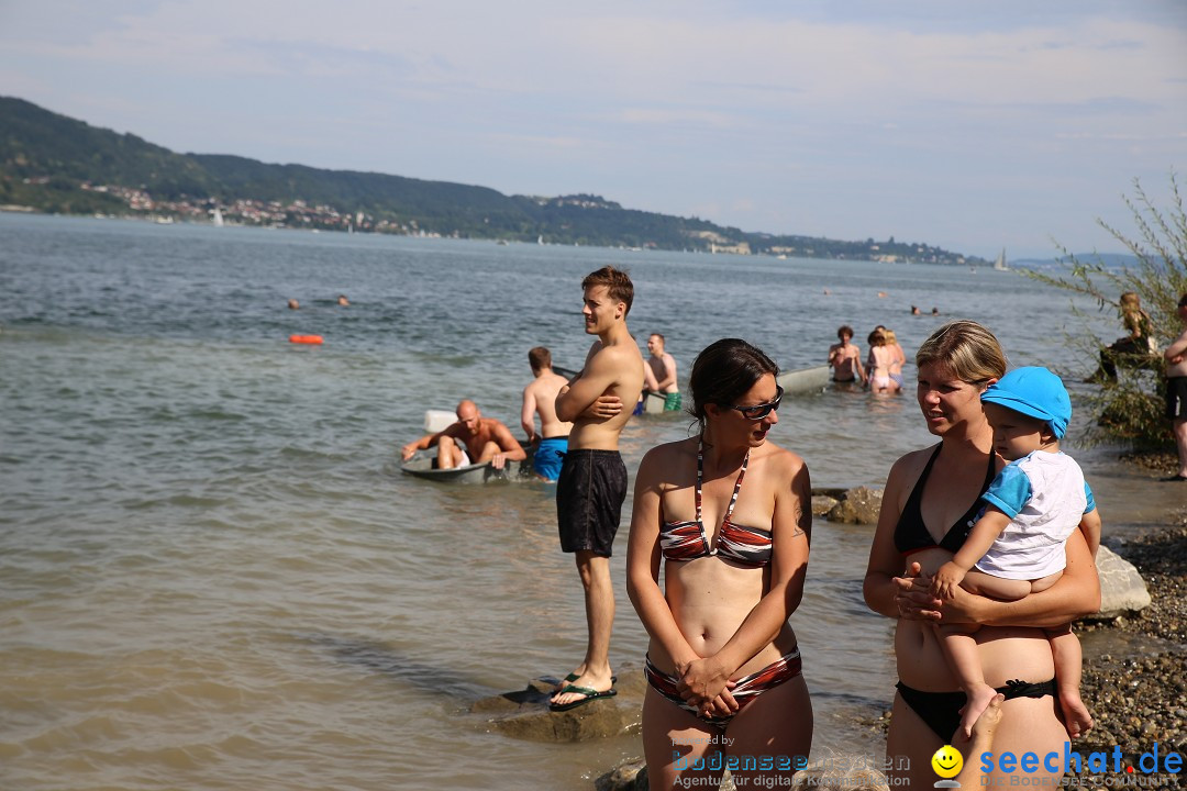 Badewannenrennen DLRG: Bodman-Ludwigshafen am Bodensee, 10.08.2014