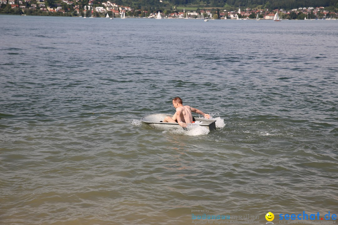 Badewannenrennen DLRG: Bodman-Ludwigshafen am Bodensee, 10.08.2014