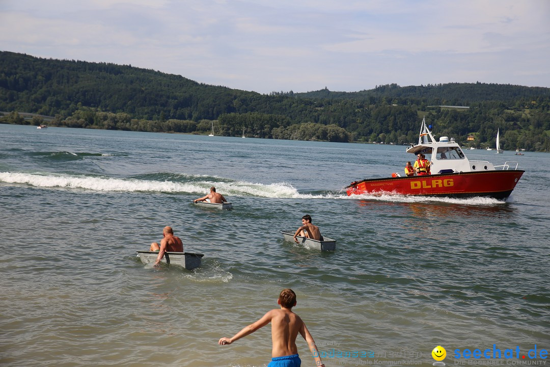 Badewannenrennen DLRG: Bodman-Ludwigshafen am Bodensee, 10.08.2014