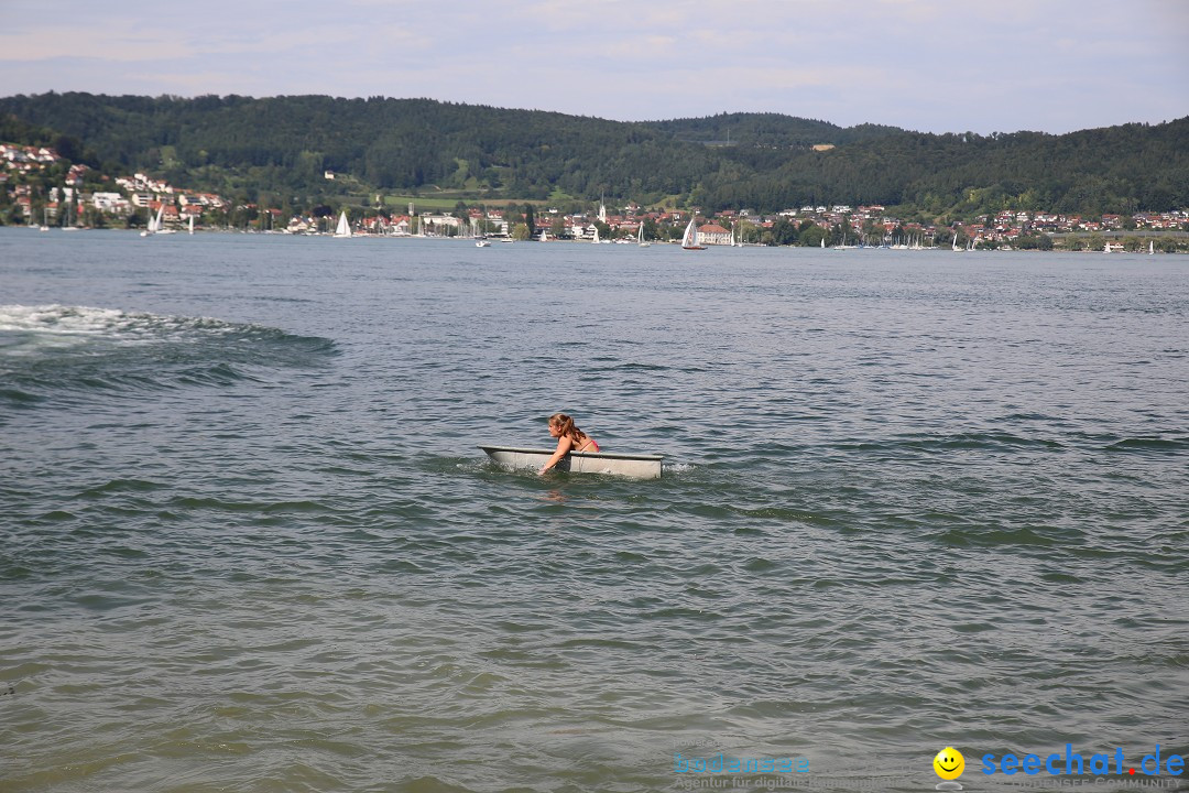 Badewannenrennen DLRG: Bodman-Ludwigshafen am Bodensee, 10.08.2014