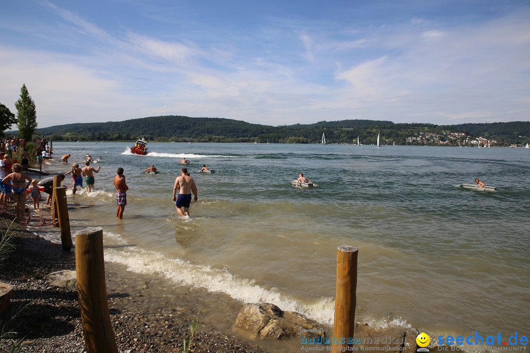 Badewannenrennen DLRG: Bodman-Ludwigshafen am Bodensee, 10.08.2014