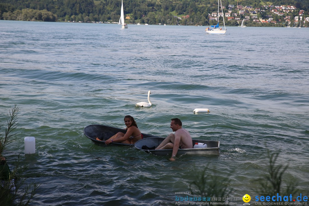 Badewannenrennen DLRG: Bodman-Ludwigshafen am Bodensee, 10.08.2014