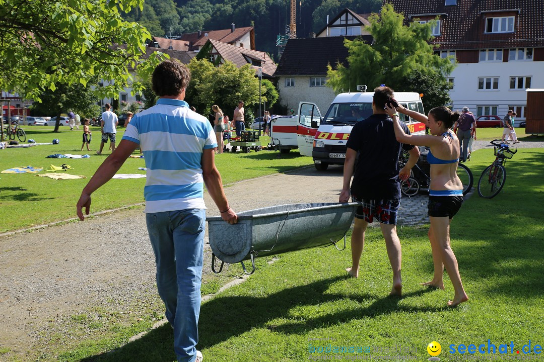 Badewannenrennen DLRG: Bodman-Ludwigshafen am Bodensee, 10.08.2014