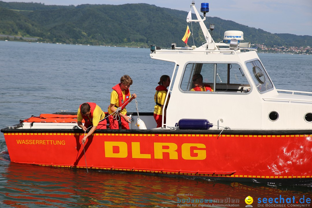 Badewannenrennen DLRG: Bodman-Ludwigshafen am Bodensee, 10.08.2014