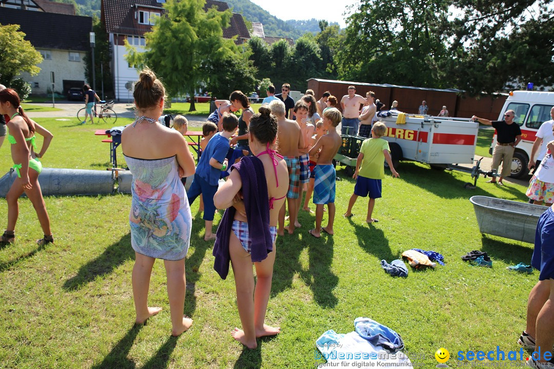 Badewannenrennen DLRG: Bodman-Ludwigshafen am Bodensee, 10.08.2014