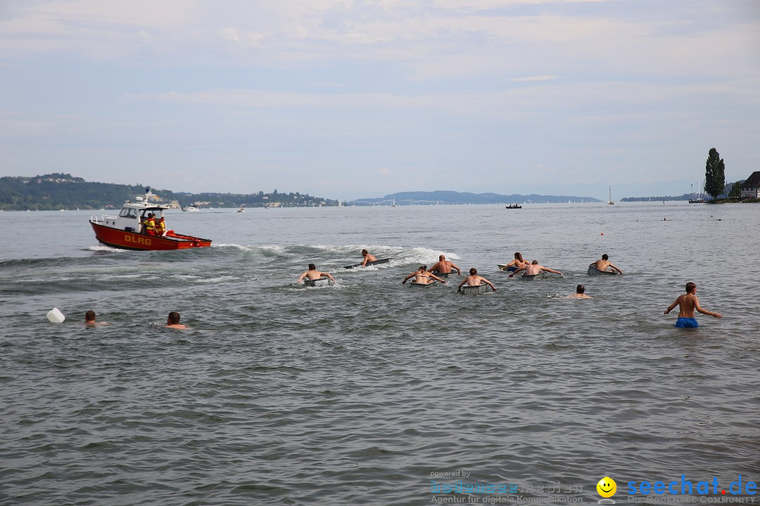 Badewannenrennen DLRG: Bodman-Ludwigshafen am Bodensee, 10.08.2014