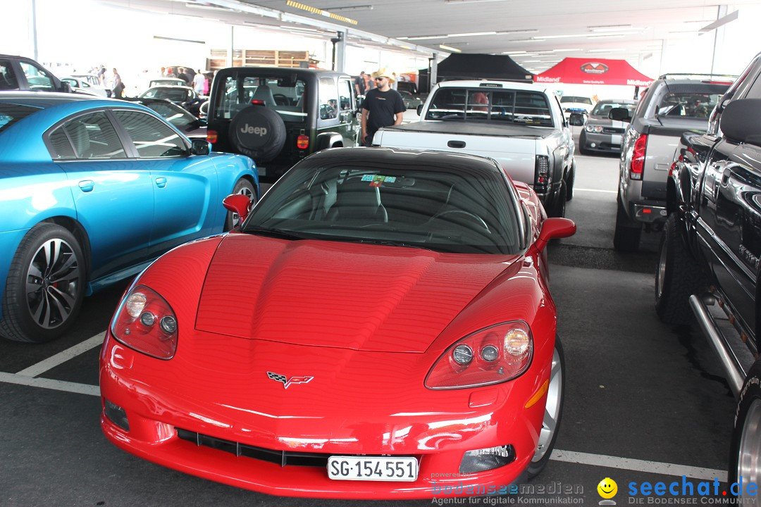 2. US Car Treffen: St. Margrethen am Bodensee, 10.08.2014