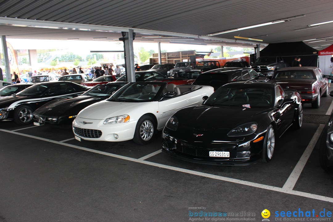 2. US Car Treffen: St. Margrethen am Bodensee, 10.08.2014