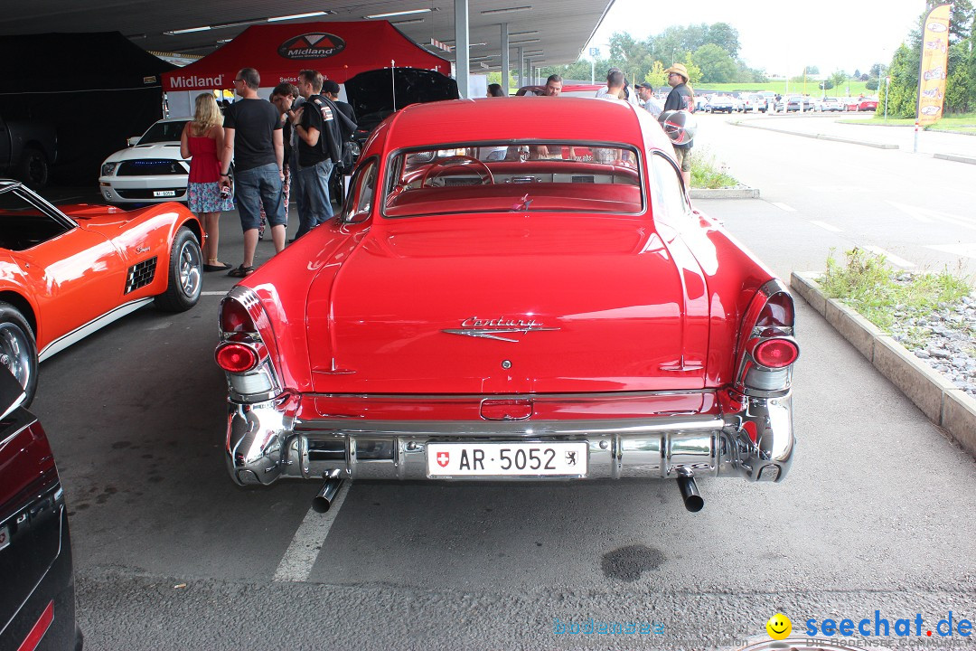 2. US Car Treffen: St. Margrethen am Bodensee, 10.08.2014