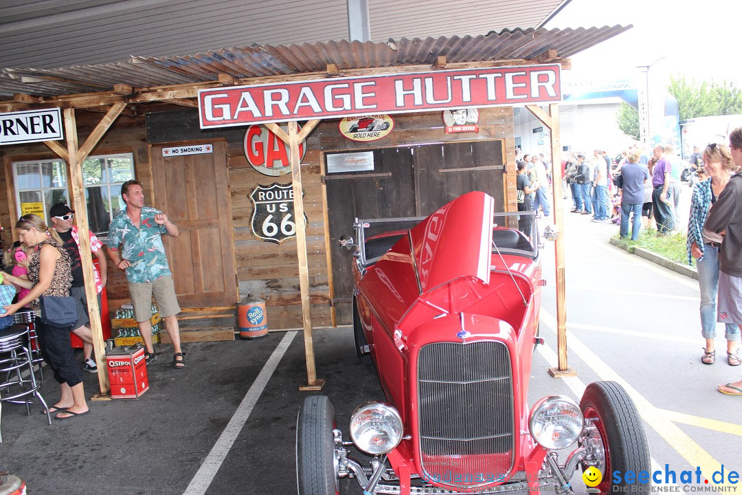 2. US Car Treffen: St. Margrethen am Bodensee, 10.08.2014