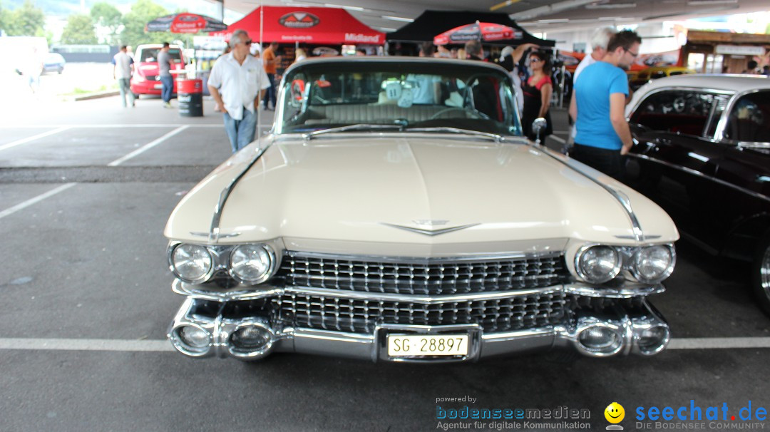 2. US Car Treffen: St. Margrethen am Bodensee, 10.08.2014