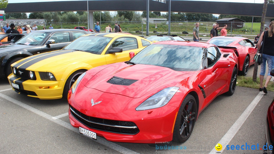 2. US Car Treffen: St. Margrethen am Bodensee, 10.08.2014