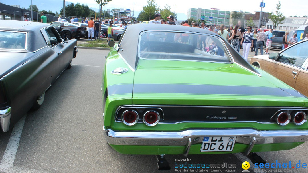 2. US Car Treffen: St. Margrethen am Bodensee, 10.08.2014