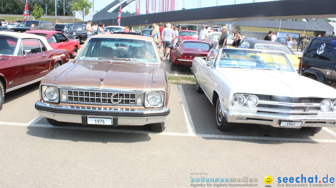 2. US Car Treffen: St. Margrethen am Bodensee, 10.08.2014