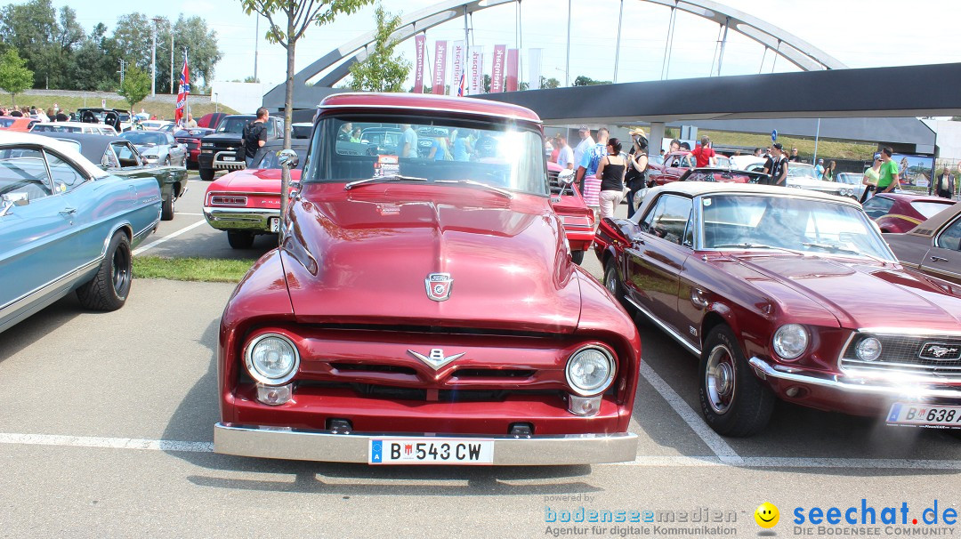 2. US Car Treffen: St. Margrethen am Bodensee, 10.08.2014