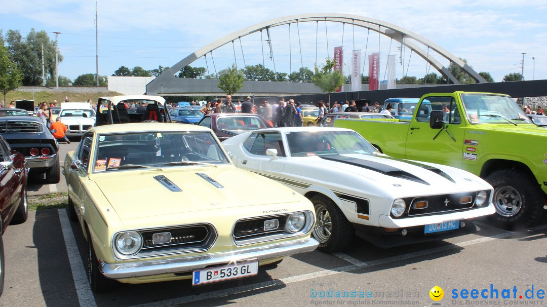 2. US Car Treffen: St. Margrethen am Bodensee, 10.08.2014