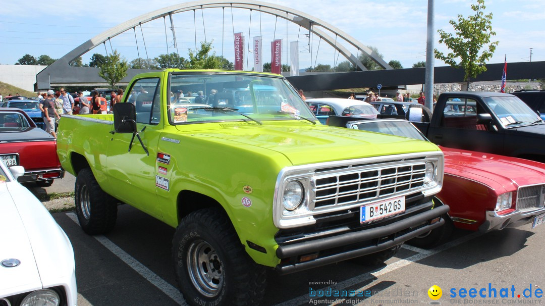 2. US Car Treffen: St. Margrethen am Bodensee, 10.08.2014