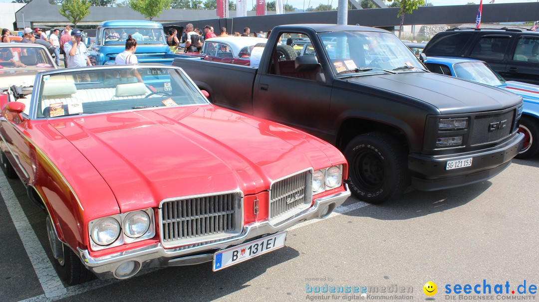 2. US Car Treffen: St. Margrethen am Bodensee, 10.08.2014