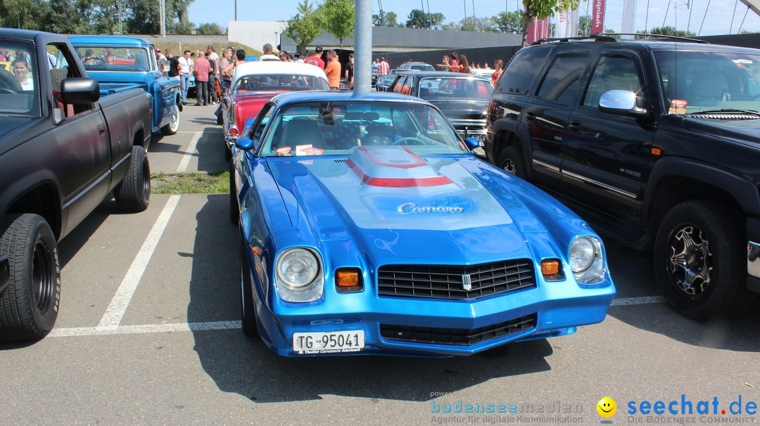 2. US Car Treffen: St. Margrethen am Bodensee, 10.08.2014