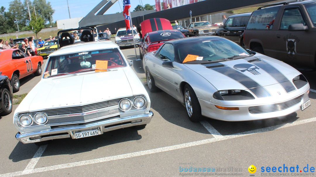 2. US Car Treffen: St. Margrethen am Bodensee, 10.08.2014