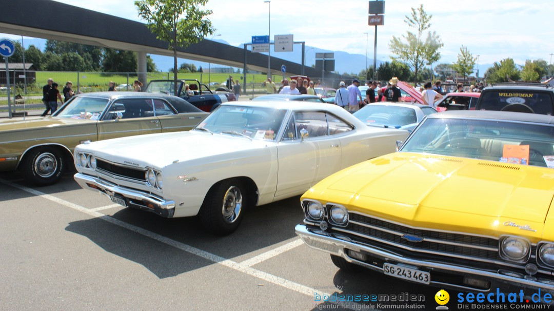 2. US Car Treffen: St. Margrethen am Bodensee, 10.08.2014