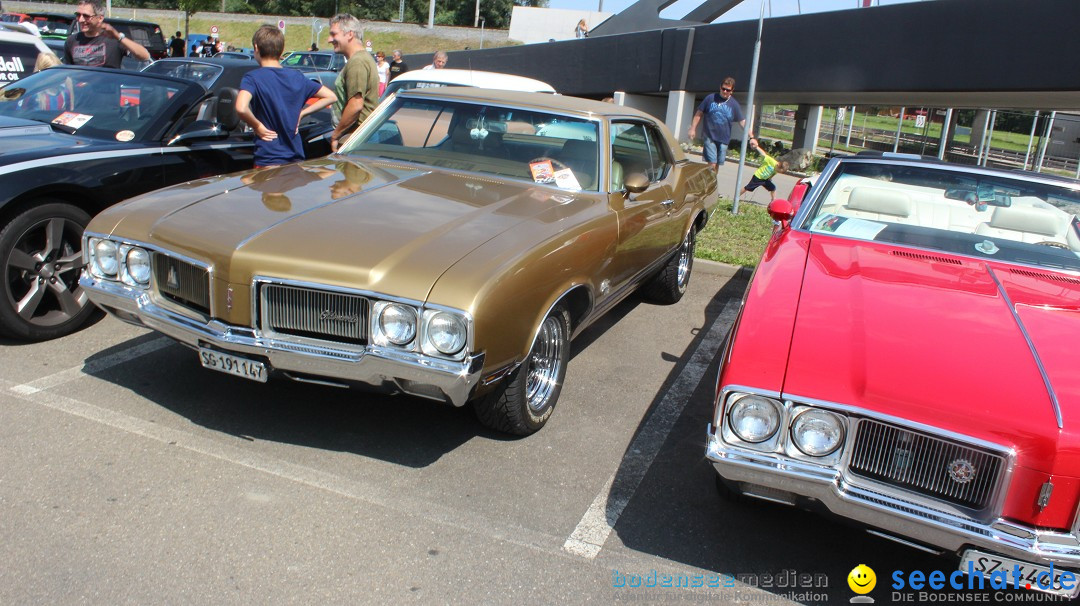 2. US Car Treffen: St. Margrethen am Bodensee, 10.08.2014