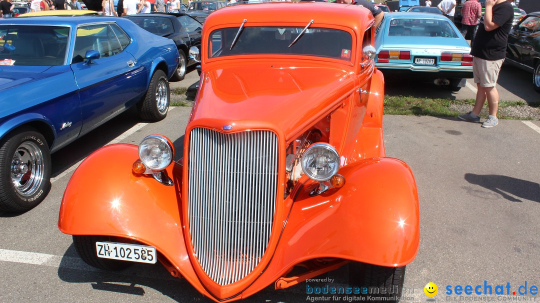 2. US Car Treffen: St. Margrethen am Bodensee, 10.08.2014