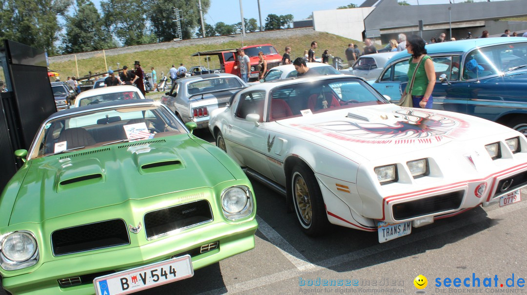 2. US Car Treffen: St. Margrethen am Bodensee, 10.08.2014