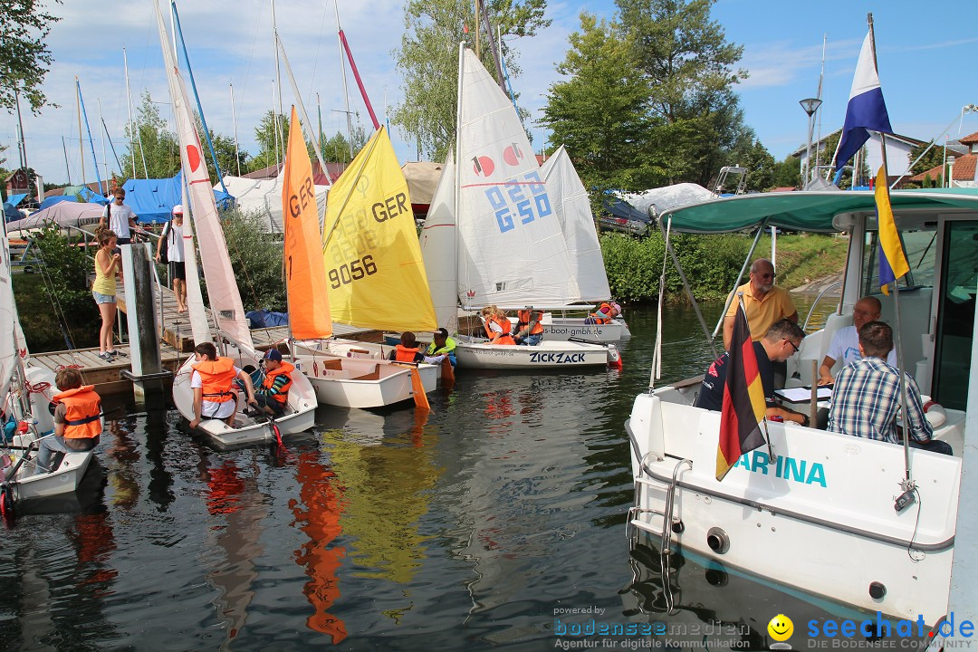 Bodensee Breitenquerung, Patrick und Uli: Romanshorn - FN, 12.08.2014