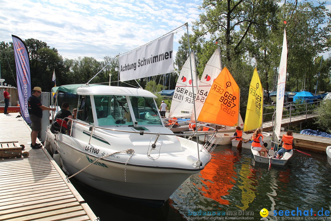 Bodensee Breitenquerung, Patrick und Uli: Romanshorn - FN, 12.08.2014