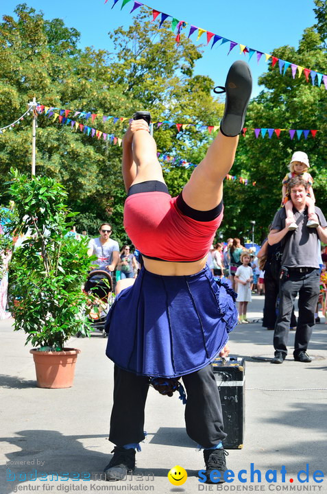 Kulturufer mit Kunsthandwerk: Friedrichshafen am Bodensee, 10.08.2014