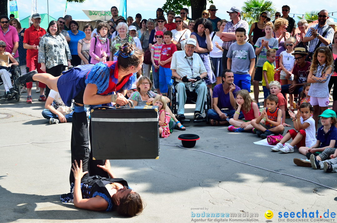 Kulturufer mit Kunsthandwerk: Friedrichshafen am Bodensee, 10.08.2014