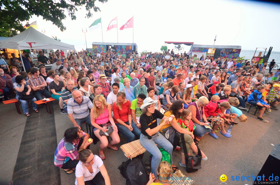 Kulturufer mit Kunsthandwerk: Friedrichshafen am Bodensee, 10.08.2014