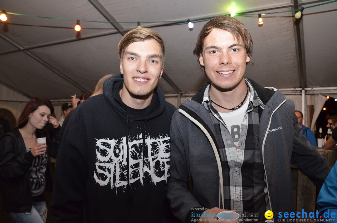 Riedparty in Berg bei Friedrichshafen am Bodensee, 15.08.2014