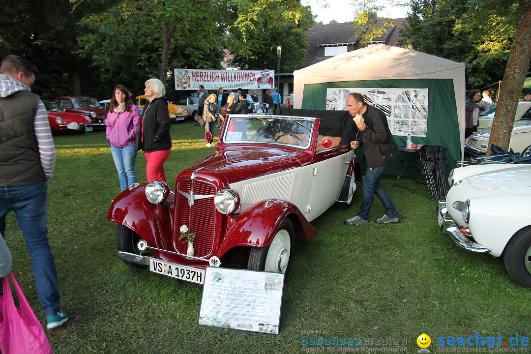 Seefest mit Oldtimertreffen: Ludwigshafen am Bodensee, 16.08.2014