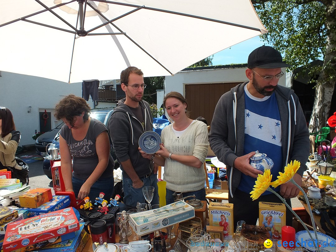 Flohmarkt: Aulendorf am Bodensee, 17.08.2014