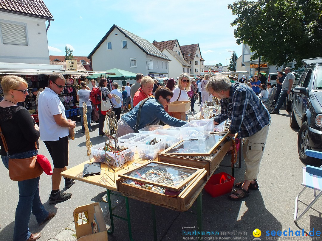 Flohmarkt: Aulendorf am Bodensee, 17.08.2014