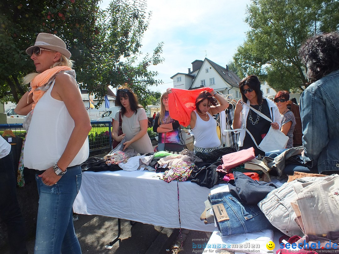 Flohmarkt: Aulendorf am Bodensee, 17.08.2014