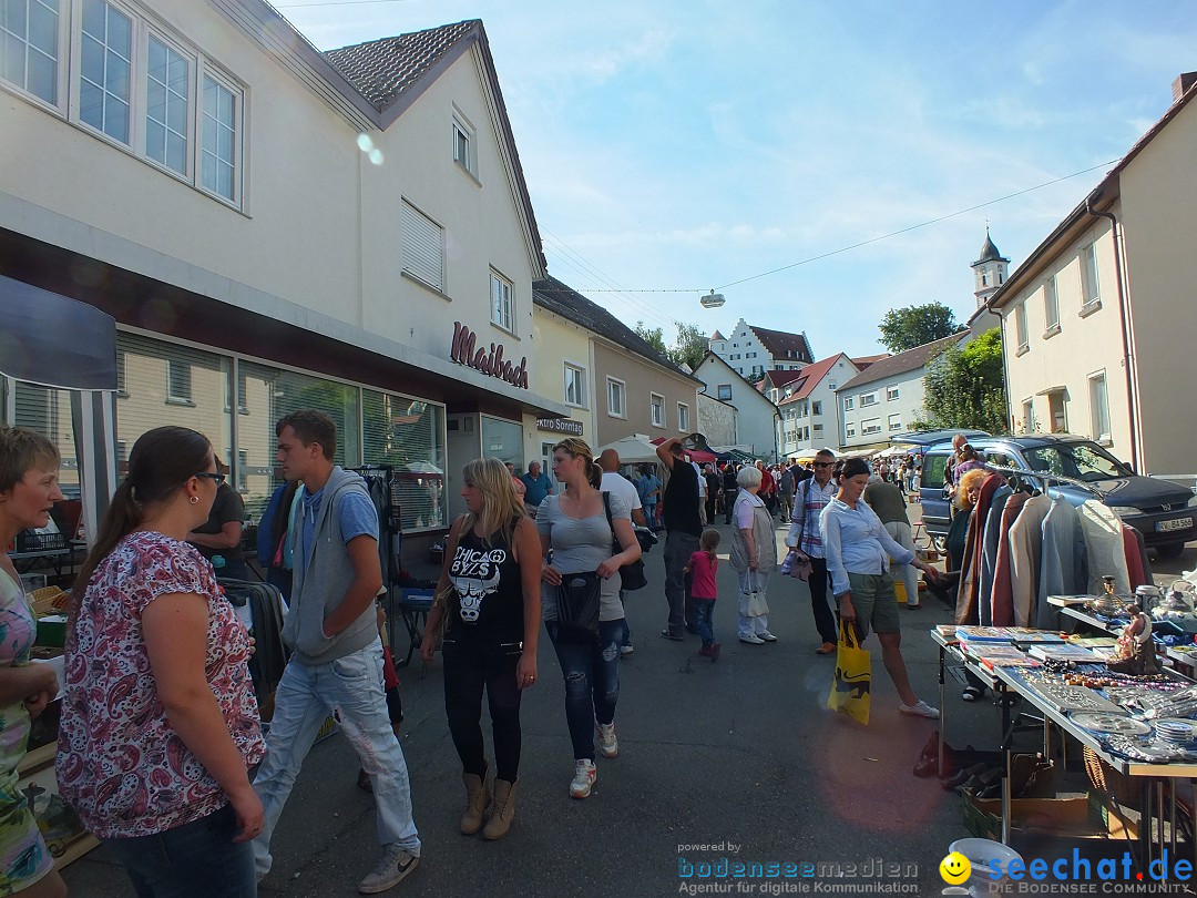 Flohmarkt: Aulendorf am Bodensee, 17.08.2014