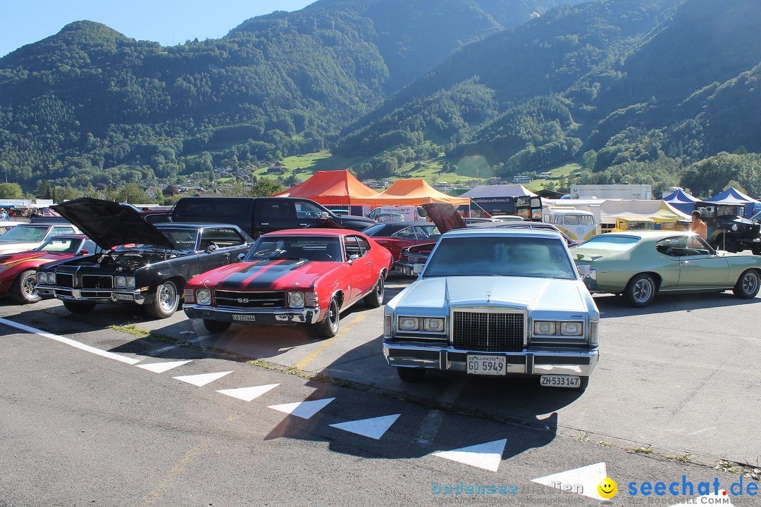 Burn Out Us-Car &amp;amp;amp;amp;amp; Bike Festival: Schweiz - Mollis, 17.08.2014