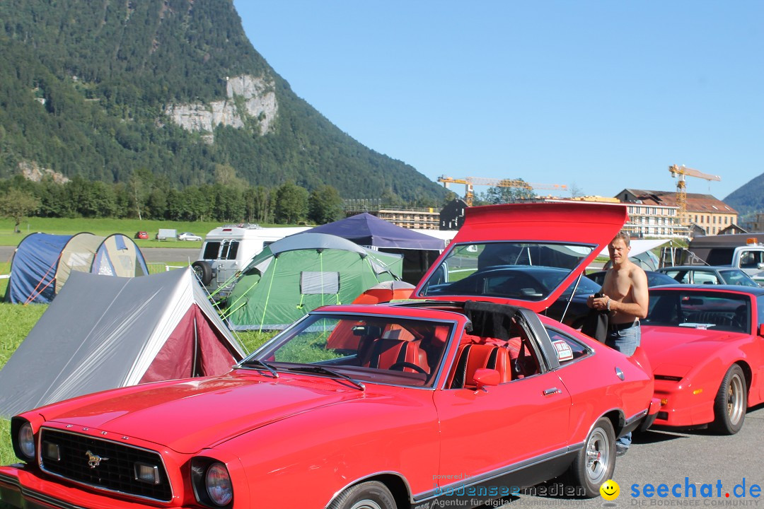 Burn Out Us-Car &amp;amp;amp;amp;amp; Bike Festival: Schweiz - Mollis, 17.08.2014