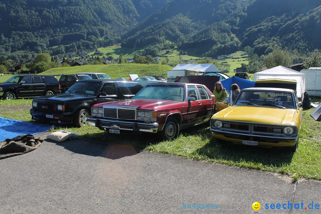 Burn Out Us-Car &amp;amp;amp;amp;amp; Bike Festival: Schweiz - Mollis, 17.08.2014