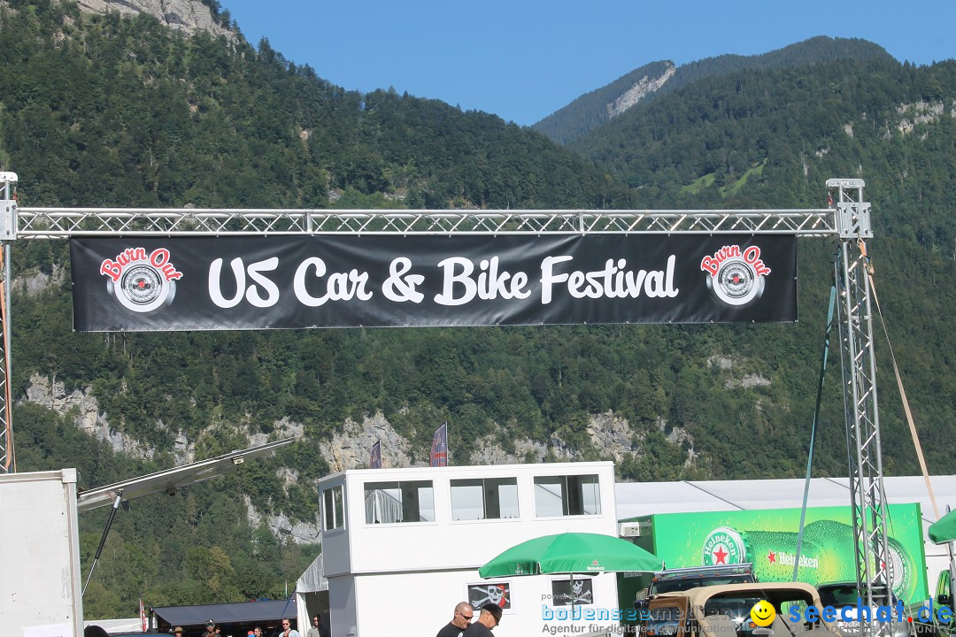 Burn Out Us-Car &amp;amp;amp;amp;amp; Bike Festival: Schweiz - Mollis, 17.08.2014