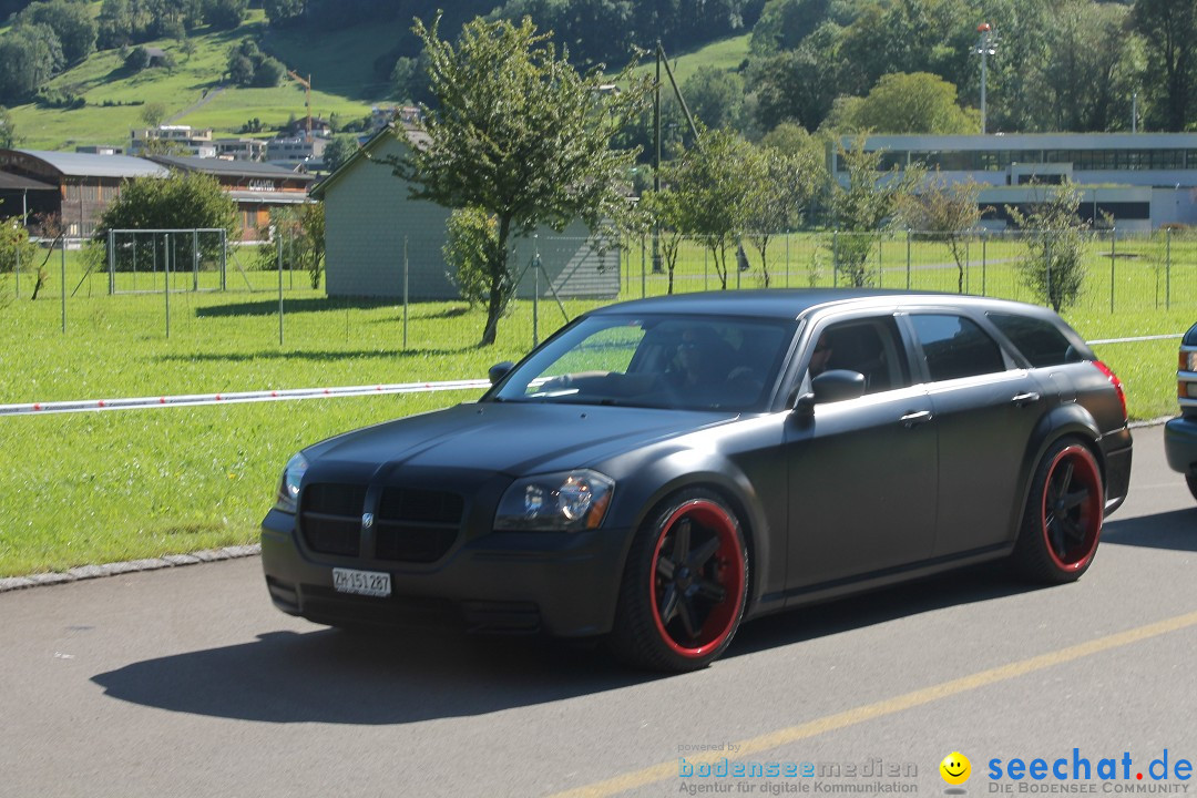 Burn Out Us-Car &amp;amp;amp;amp;amp; Bike Festival: Schweiz - Mollis, 17.08.2014