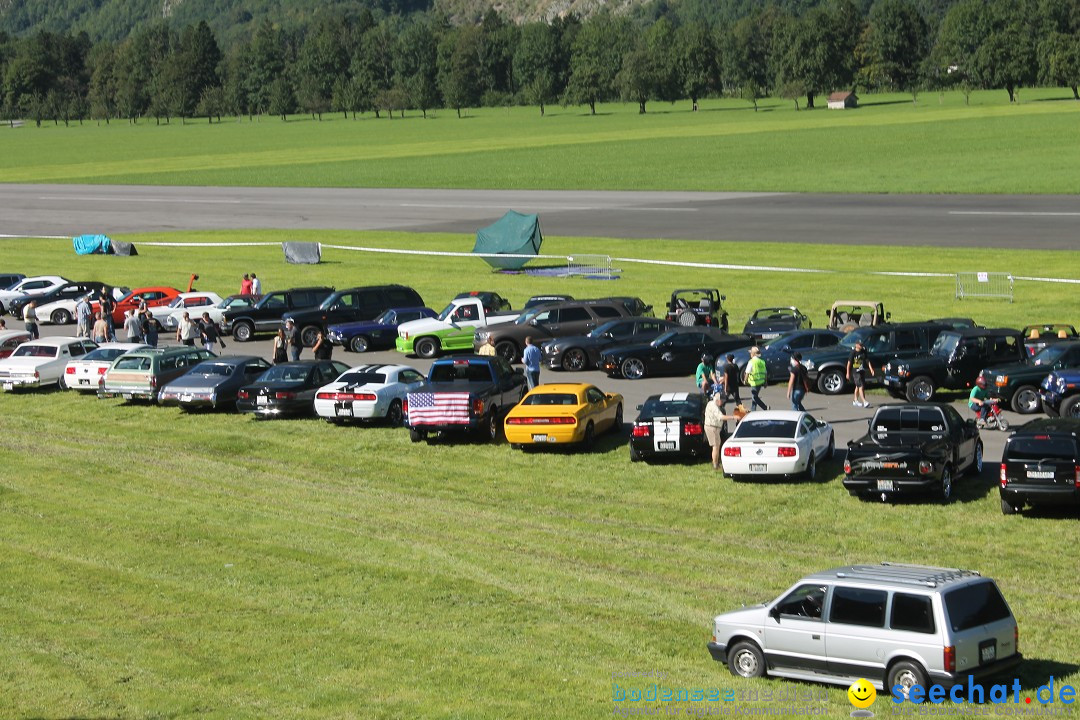 Burn Out Us-Car &amp;amp;amp;amp;amp; Bike Festival: Schweiz - Mollis, 17.08.2014