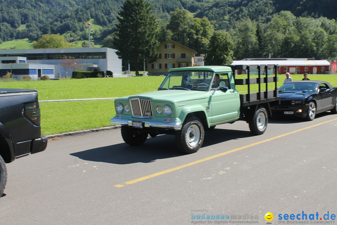 Burn Out Us-Car &amp;amp;amp;amp;amp; Bike Festival: Schweiz - Mollis, 17.08.2014