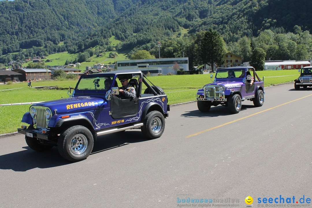 Burn Out Us-Car &amp;amp;amp;amp;amp; Bike Festival: Schweiz - Mollis, 17.08.2014