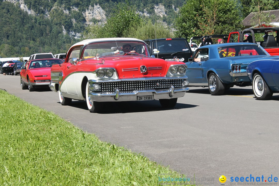 Burn Out Us-Car &amp;amp;amp;amp;amp; Bike Festival: Schweiz - Mollis, 17.08.2014