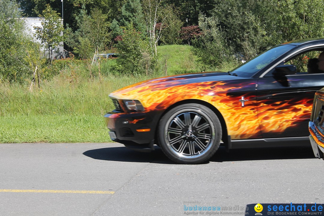 Burn Out Us-Car &amp;amp;amp;amp;amp; Bike Festival: Schweiz - Mollis, 17.08.2014