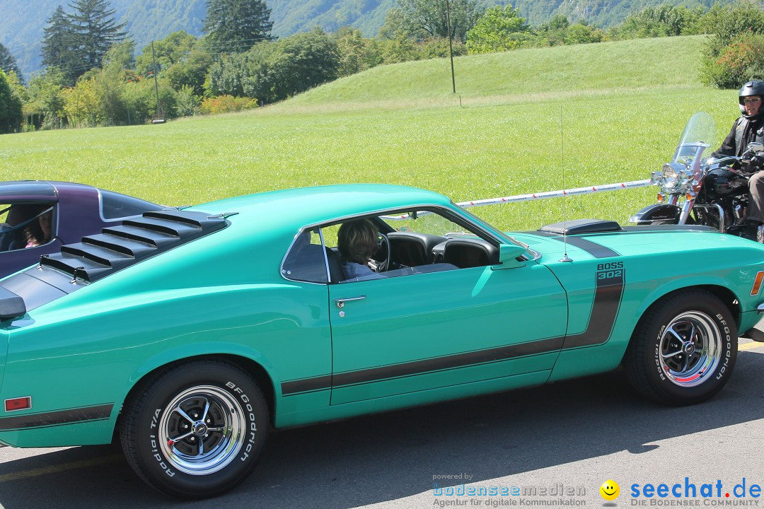 Burn Out Us-Car &amp;amp;amp;amp;amp; Bike Festival: Schweiz - Mollis, 17.08.2014